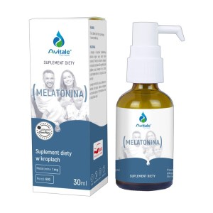 Aliness Krople Avitale, Melatonina 1mg, 30 ml