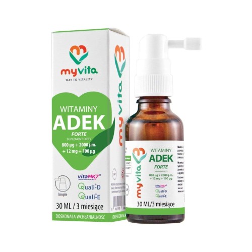 witaminy adek forte my vita w kroplach 30 ml na odporność
